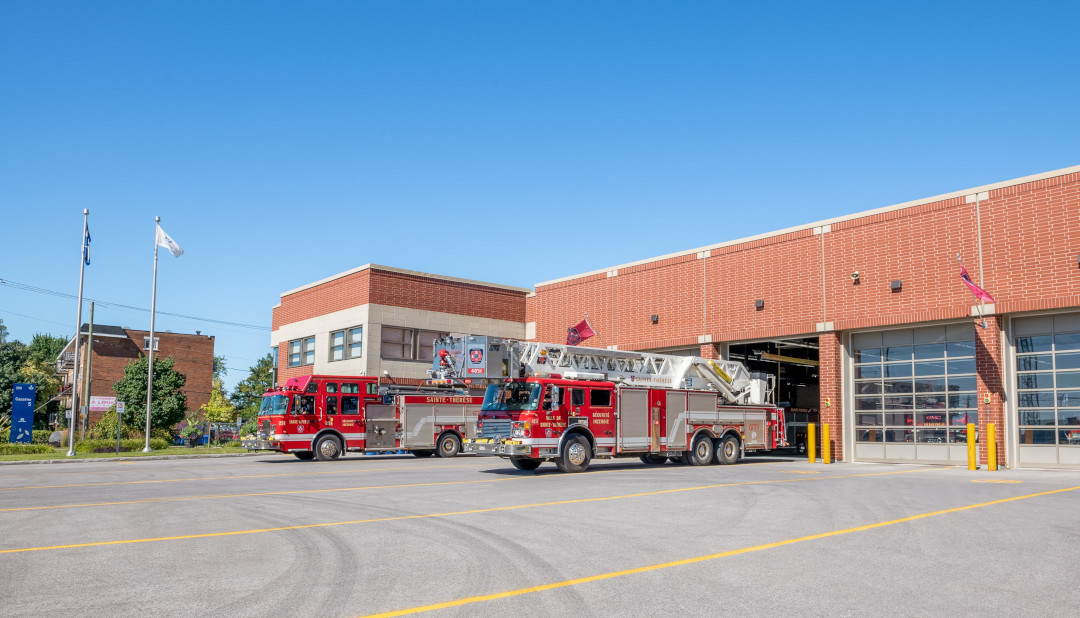 Ville de Laval - Visiter une caserne de pompiers