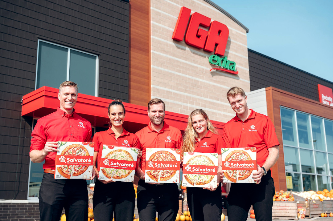 La marque Pizza Salvatoré arrive dans les épiceries du Québec